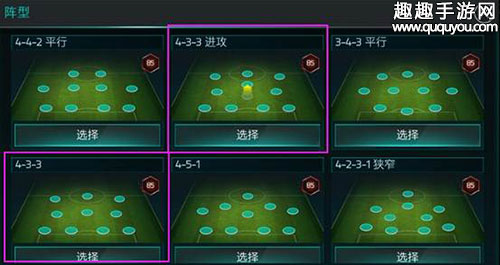 fifa足球世界433阵型有哪些特点球员搭配推荐