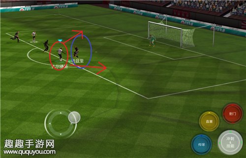 FIFA足球世界门前传球技巧分享 变向射门怎么操作