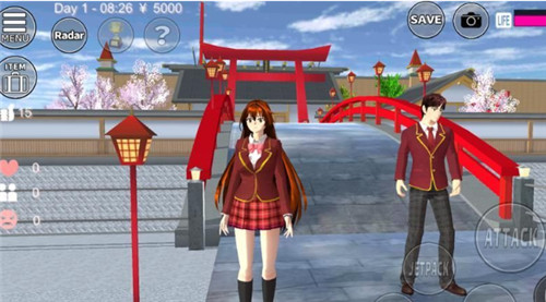 樱花校园模拟器宫殿在哪里 新版本皇宫位置