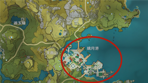 原神璃月港怎么去 璃月港地图进入方法
