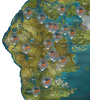 原神鱼肉在哪 地图分布位置一览
