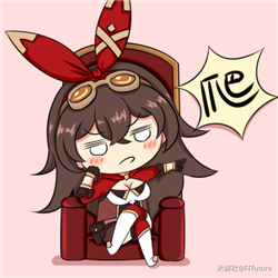 原神安柏表情包大全 角色表情图片合集