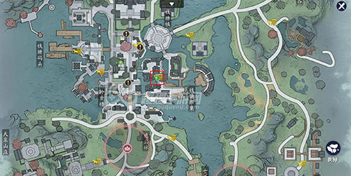 天涯明月刀手游胜景录江南坐标介绍 江南拍照地点位置