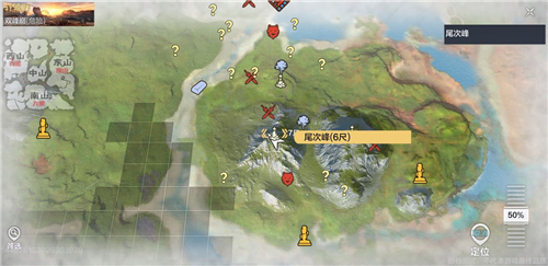 妄想山海风景点位置图风景点怎么找