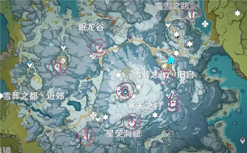 原神雪山石碑位置大全 8个石碑都分布在地图哪里