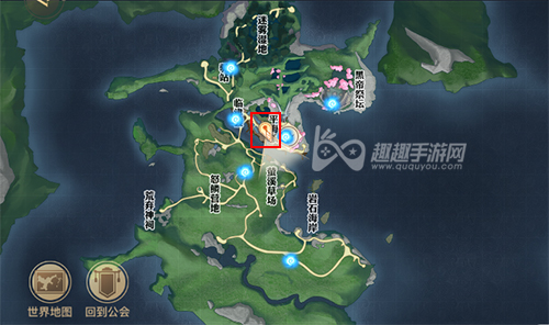 天谕手游萤川郡景点位置大全 萤川郡拍照坐标汇总