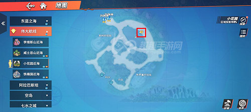 航海王热血航线巨人之岛的池底在哪 具体位置一览