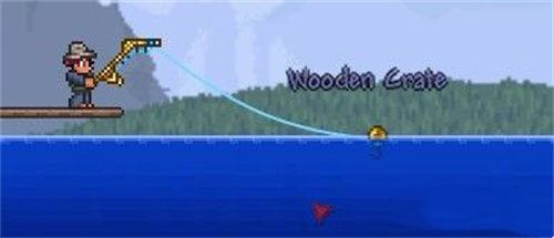 泰拉瑞亚鱼竿怎么用鱼饵怎么用 趣趣手游网