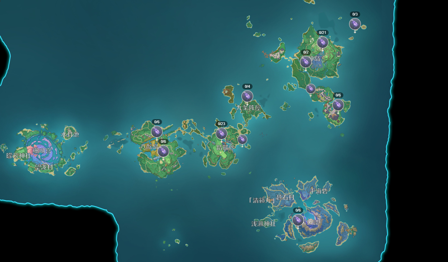 原神鬼兜虫分布图一览鬼兜虫在哪里采集 趣趣手游网