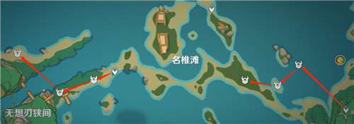 原神刀镡采集路线 2022名刀镡速刷路线图