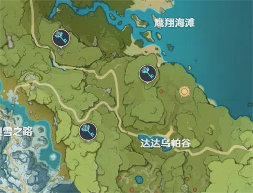 原神蒙德地灵龛分布图 地灵龛十把钥匙获取方式介绍 - 第4张