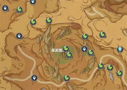 原神荒石苍漠浮罗囿草神瞳位置一览 3.6新地图草神瞳在哪 - 第4张